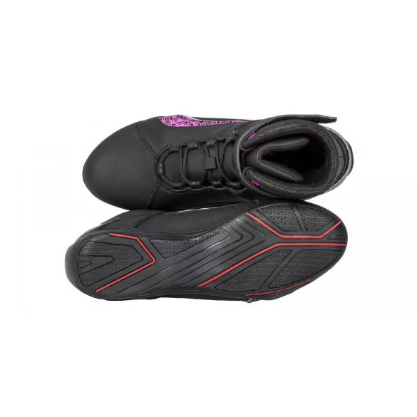 Kore Velcro 2.0 női Black-pink motoros cipő