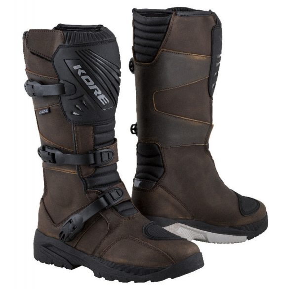 Kore adventure long 3.0 motoros csizma barna szinben