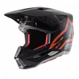 ALPINESTARS  S-M5 COMPASS BUKÓSISAK, FEKETE-FLUO NARANCS MATT 