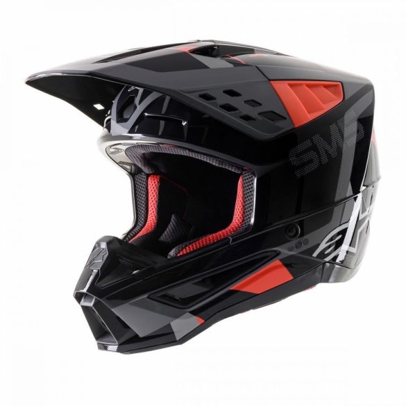 ALPINESTARS  S-M5 ROVER BUKÓSISAK, ANTRACIT-FLUO PIROS-SZÜRKE 2XL