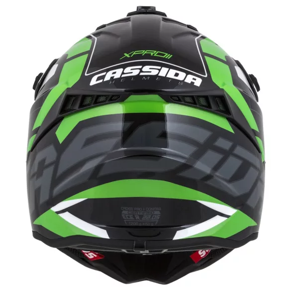 CASSIDA CROSS PRO II CONTRA BUKÓSISAK GREEN/GREY/BLACK/WHITE M=57-58 CM