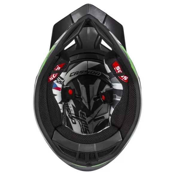 CASSIDA CROSS PRO II CONTRA BUKÓSISAK GREEN/GREY/BLACK/WHITE M=57-58 CM