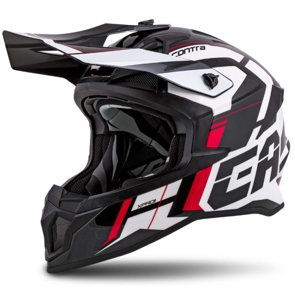 CASSIDA CROSS PRO II CONTRA BUKÓSISAK WHITE/RED/BLACK
