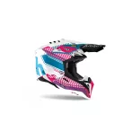 Aviator 3 Wawe bukósisak, pink-crom matt