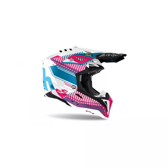 Aviator 3 Wawe bukósisak, pink-crom matt