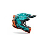 AIROH STRYCKER CRACK bukósisak TÜRKIZ, XS MÉRETBEN