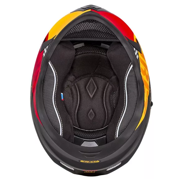 CASSIDA INTEGRAL 3.0 DRFT BUKÓSISAK NARANCS MATT/PIROS FLUO/FEKETE/FEHÉR plexiüveg Pinlock előkészítéssel