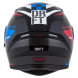 CASSIDA INTEGRAL 3.0 DRIFT BUKÓSISAK KÉK/PIROS/FEKETE/FEHÉR plexiüveg Pinlock előkészítéssel