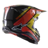 Alpinestars SM10 CARB BLK/YLW/OR bukósisak