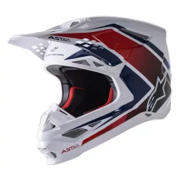 Alpinestars SM10 CARB WT/RD/B bukósisak XL méret