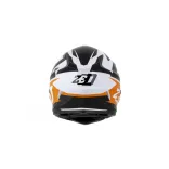 ZED X1.9 Bukósisak,narancs-fehér-fekete