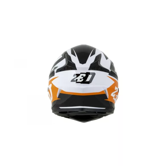 ZED X1.9 Bukósisak,narancs-fehér-fekete
