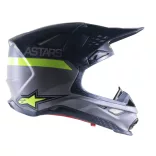 Alpinestars SM10 CARB BLK Glossy  bukósisak, XL
