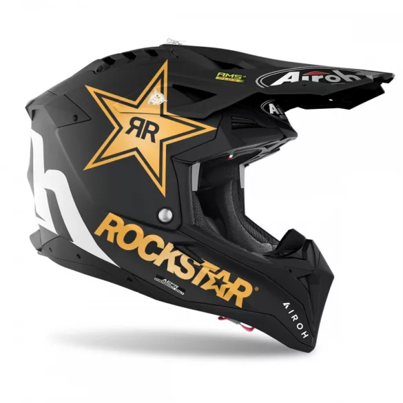 Aviator 3.0  Rockstar 20220 bukósisak, fekete matt, 2XL