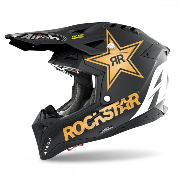 Aviator 3.0  Rockstar 20220 bukósisak, fekete matt, XS