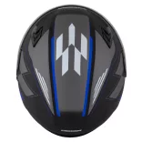 CASSIDA INTEGRAL 3.0 ROXOR BUKÓSISAK BLACK MATT/BLUE/GRAY/WHITE Pinlock-kompatibilis plexi