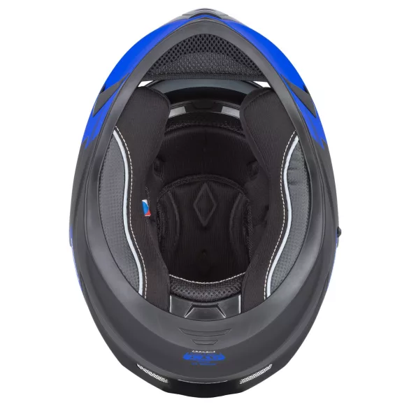 CASSIDA INTEGRAL 3.0 ROXOR BUKÓSISAK BLACK MATT/BLUE/GRAY/WHITE Pinlock-kompatibilis plexi