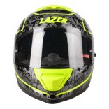 Lazer RAFALE SR S13 bukósisak,  FEKETE / SZÜRKE / FLUO ZÖLD / MATT