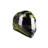 Lazer Rafale Darkside bukósisak,  FEKETE / SZÜRKE / FLUO ZÖLD / MATT