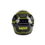 Lazer Rafale Darkside bukósisak,  FEKETE / SZÜRKE / FLUO ZÖLD / MATT