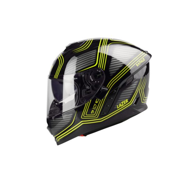 Lazer Rafale Darkside bukósisak,  FEKETE / SZÜRKE / FLUO ZÖLD / MATT