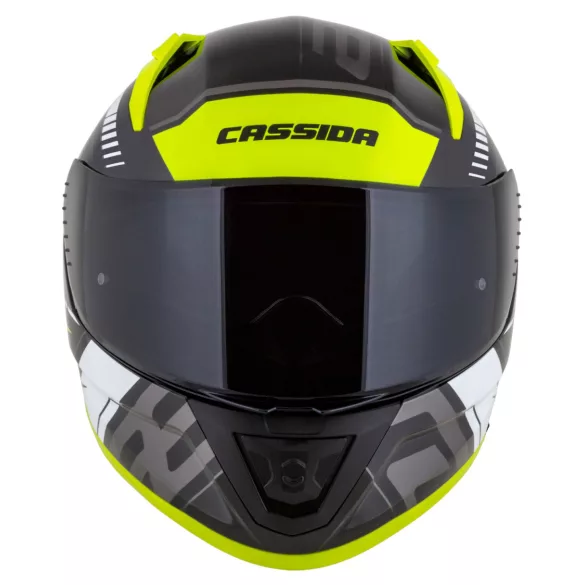 Cassida Aero Drome bukósisak - fekete-fluo sárga