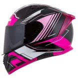 Cassida Aero Drome bukósisak - fekete-pink