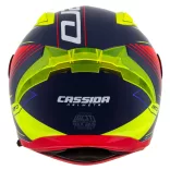 Cassida Aero Drome bukósisak - kék-narancs-sárga