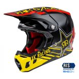 Fly Racing Formula CC Rockstar  Carbon  bukósiasak,  fekete