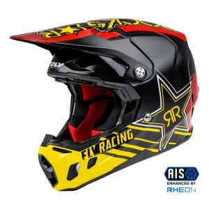 Fly Racing Formula CC Rockstar  Carbon  bukósiasak,  fekete