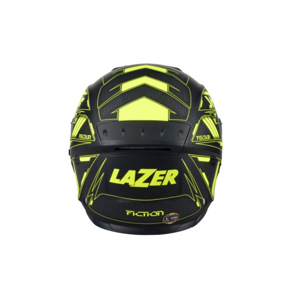 Lazer Rafale Evo MM Roadtech bukósisak,  FEKETE / SZÜRKE / FLUO ZÖLD / MATT