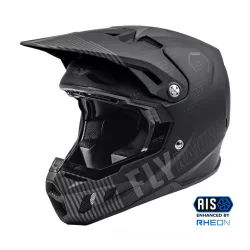   Fly Racing Formula CC Primary  Carbon  bukósiasak, matt fekete