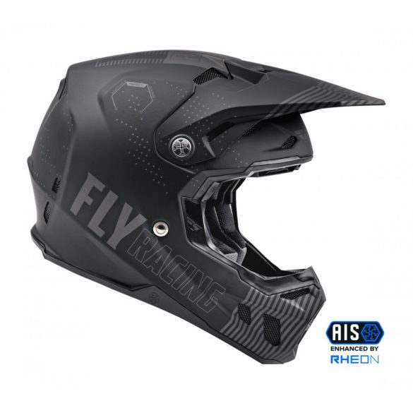 Fly Racing Formula CC Primary  Carbon  bukósiasak, matt fekete