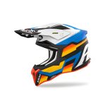 AIROH STRYCKER Glam 2023 bukósisak kék-narancs,