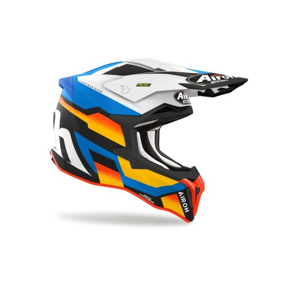 AIROH STRYCKER Glam 2023 bukósisak kék-narancs,