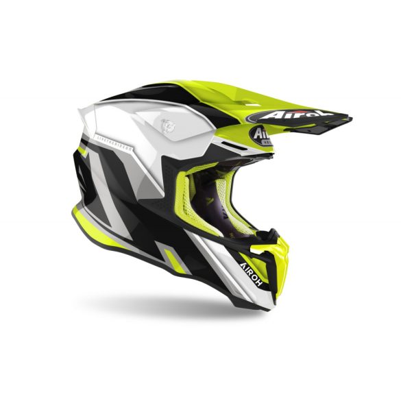 AIROH TWIST 2.0 SHAKEN YELLOW BUKÓSISAK L