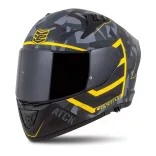 CASSIDA AERO ATCK BUKÓSISAK GREY CAMO/BLACK/YELLOW FLUO 