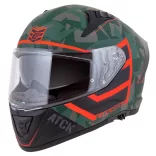 CASSIDA AERO ATCK BUKÓSISAK GREEN CAMO/BLACK/GREY/ORANGE