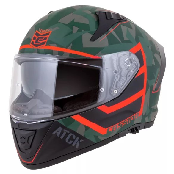 CASSIDA AERO ATCK BUKÓSISAK GREEN CAMO/BLACK/GREY/ORANGE