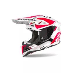 Aviator 3.0 Saber bukósisak, piros -fekete-fehér