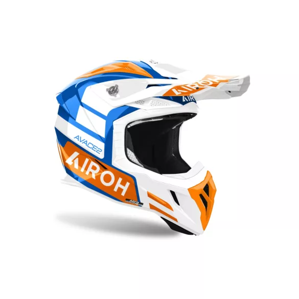 AIROH AVIATOR ACE2 SAKE KÉK-FEHÉR-NARANCS