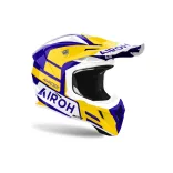 AIROH AVIATOR ACE2 SAKE KÉK-FEHÉR-SÁRGA