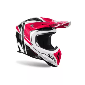 AIROH AVIATOR ACE2 ENGINE FEKETE-PINK-FEHÉR