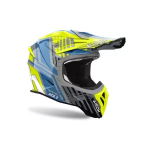 AIROH AVIATOR ACE2 PROUD KÉK-ACID-SZÜRKE