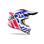 AIROH STRYCKER BRAVE BUKÓSISAK KÉK-PIROS 