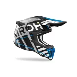 AIROH STRYCKER BRAVE BUKÓSISAK FEKETE-KÉK 