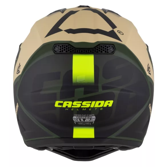 CASSIDA CROSS CUP 2 NAPA BUKÓSISAK SAND/GREEN/YELLOW FLUO