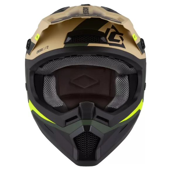 CASSIDA CROSS CUP 2 NAPA BUKÓSISAK SAND/GREEN/YELLOW FLUO