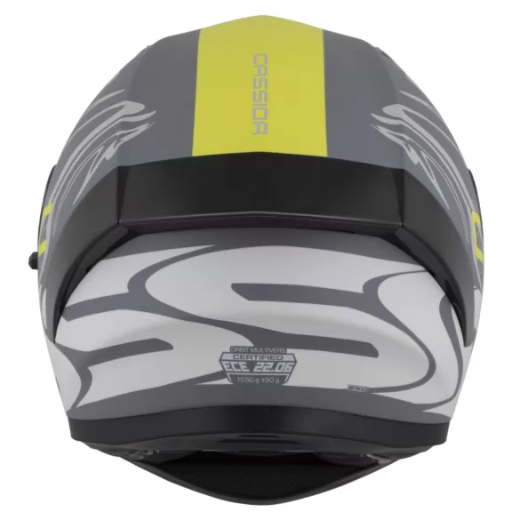 CASSIDA ORBIT MULTIVERS BUKÓSISAK GRAY MATT/YELLOW FLUO/BLACK