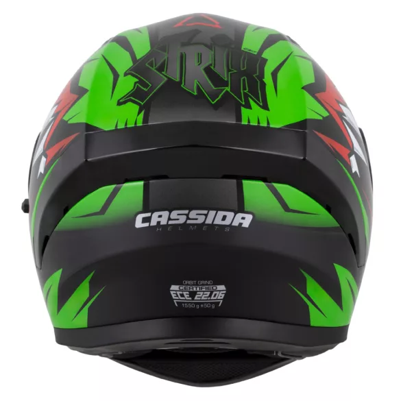 CASSIDA ORBIT STRIX BUKÓSISAK RED/GREEN/GRAY/WHITE/BLACK